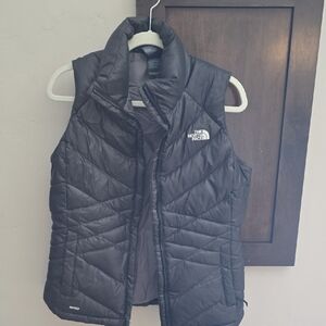 The North Face Charcoal Quilted Vest